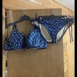 Anchor Bikin swim by cacique size 44d top size 20 bottoms